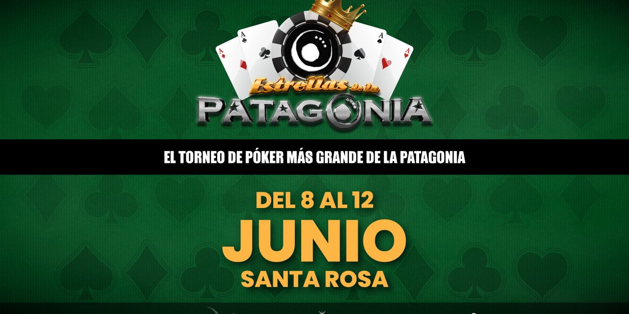 Regresa a Casino Club Santa Rosa, el torneo de póker más importante de la Patagonia Argentina!