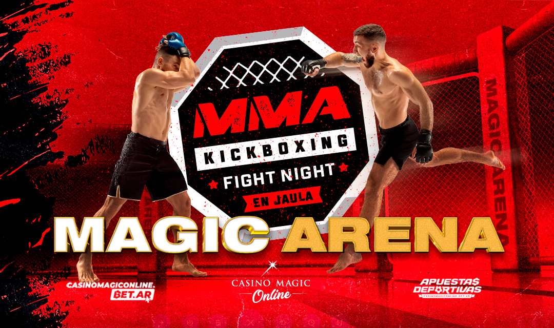 Viví la diversión y apostá en MMA con Casino Magic