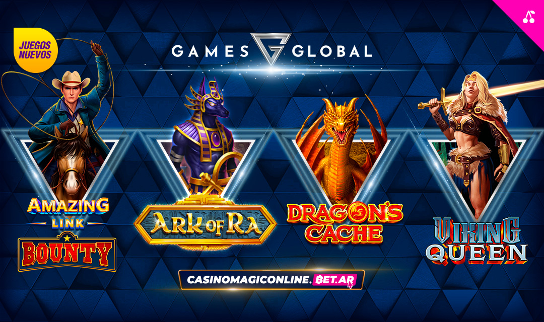 Lo nuevo de Global Games en Casino Magic Online